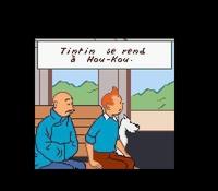 une photo d'Ã©cran de Tintin au Tibet sur Nintendo Super Nes